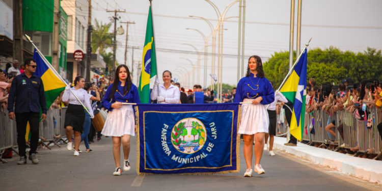 Jaru: Desfile Cívico da Independência acontece às 16h com concentração na Avenida Florianópolis, setor 02