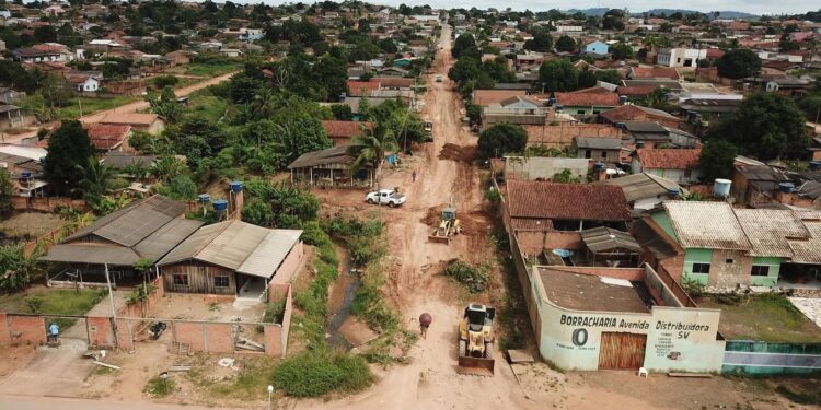 Asfalta Jaru: Prefeitura de Jaru de Jaru autoriza início das obras de pavimentação asfáltica nas Ruas Raimundo Barreto e Cândido Portinari no setor 07