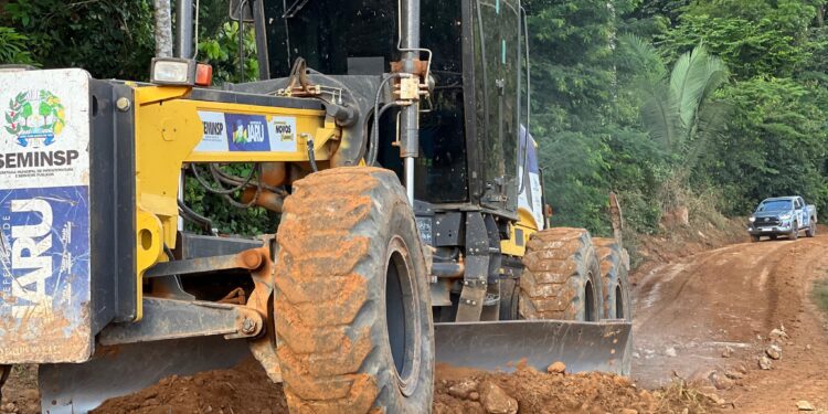 Prefeitura de Jaru recupera estradas e pontes na zona rural do município  