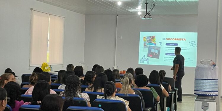 Prefeitura de Jaru realiza curso de Primeiros Socorros para professores e Monitores Escolares