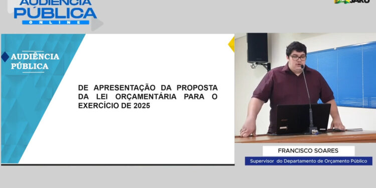 AUDIÊNCIA PÚBLICA PLOA EXERCÍCIO 2025