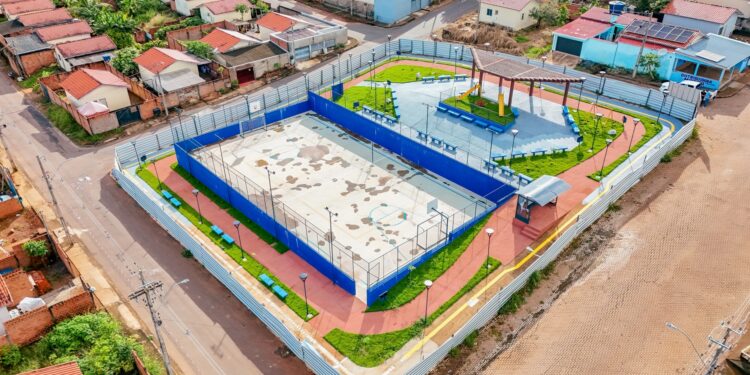 Mais uma obra concluída: Inauguração da Praça e Quadra Poliesportiva do Jardim Europa será na próxima sexta-feira, 21, às 18h