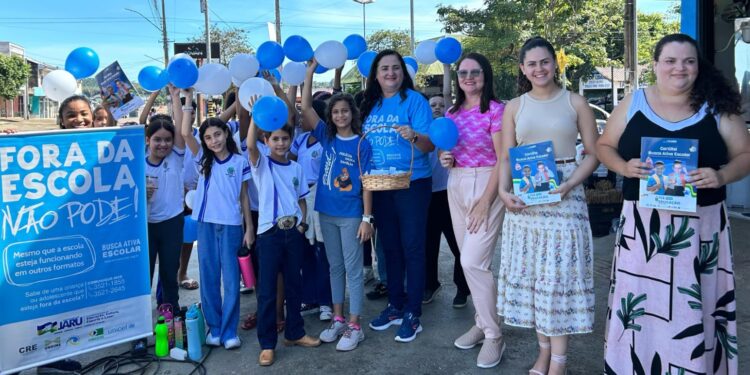 Fora da Escola não pode: Prefeitura de Jaru intensifica ações para combater evasão escolar