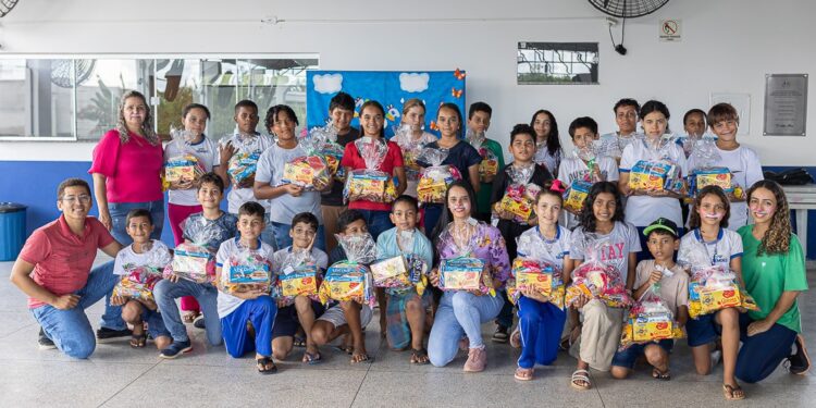 Prefeitura de Jaru realiza confraternização de Páscoa para crianças e adolescentes do Serviço de Convivência e Fortalecimento de Vínculos