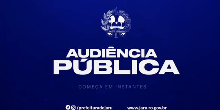 Audiência Pública Prestação de Contas 1ª Quadrimestre 2025