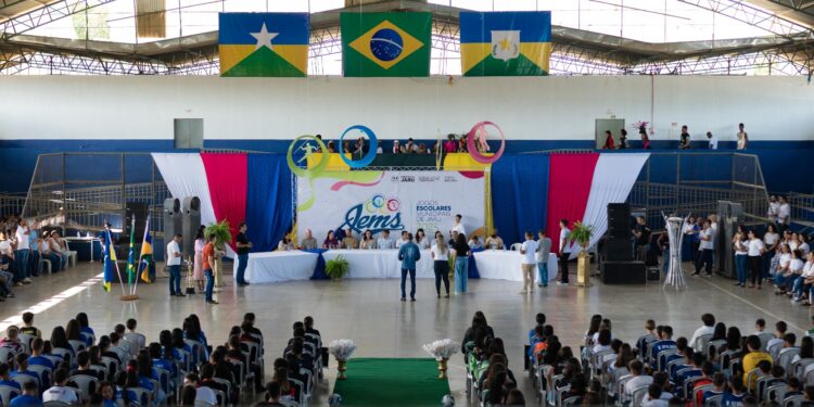 Prefeitura de Jaru realiza cerimônia de abertura dos Jogos Escolares Municipais