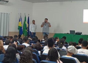 Maio Laranja: Prefeitura de Jaru promove rodada de palestras para crianças e adolescentes sobre o enfrentamento ao abuso e à exploração sexual