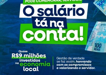 Pagamento antecipado! Prefeitura de Jaru antecipa salário dos servidores referente a junho