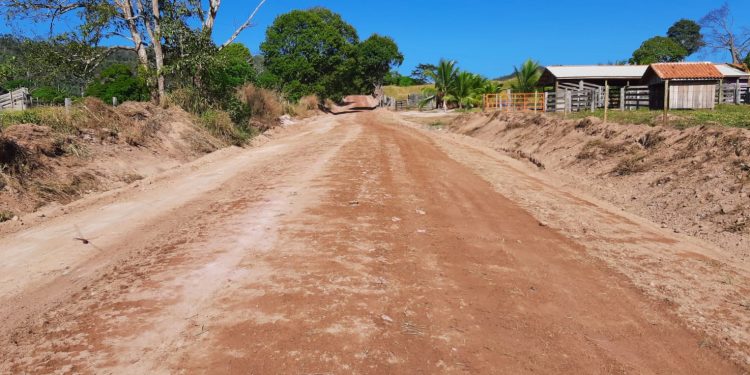 Prefeitura de Jaru conclui obra de Patrolamento na linha 632, na região de Tarilândia