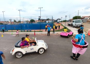 Residenciais Jardim Europa e Primavera recebem ação recreativa da Prefeitura de Jaru em parceria com o Detran
