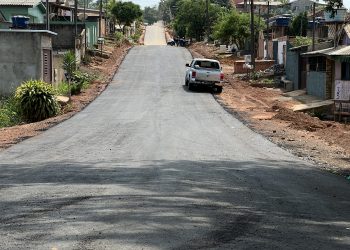 Prefeitura de Jaru conclui obras de pavimentação na Rua Anita Garibaldi, no Setor 06