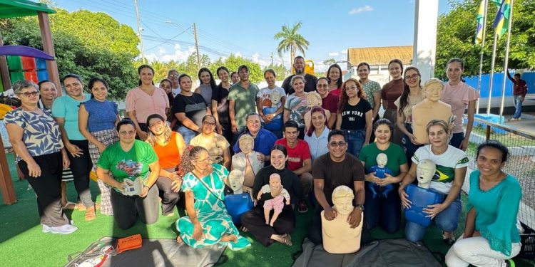 Lei Lucas: Profissionais da rede de educação municipal de Jaru participam de capacitação sobre primeiros socorros