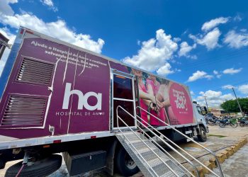 Carreta do Hospital de Amor realiza atendimentos em Jaru; ação integra cronograma de atividades da Campanha Outubro Rosa 