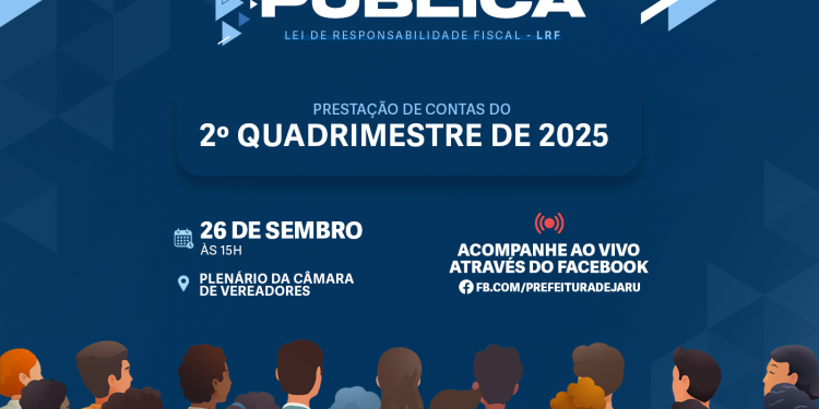 Audiência Pública – 2º Quadrimestre de 2025
