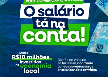 Prefeitura de Jaru antecipa pagamento dos servidores públicos referente ao mês de outubro