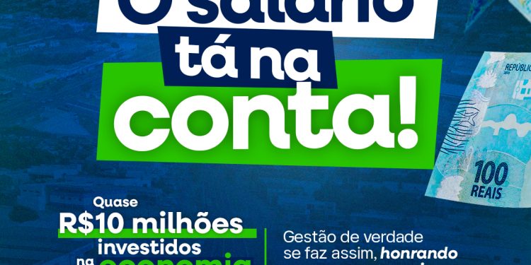 Prefeitura de Jaru antecipa pagamento dos servidores públicos referente ao mês de outubro