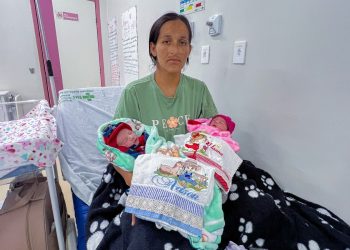 Hospital Municipal de Jaru registra nascimento de gêmeos de parto natural