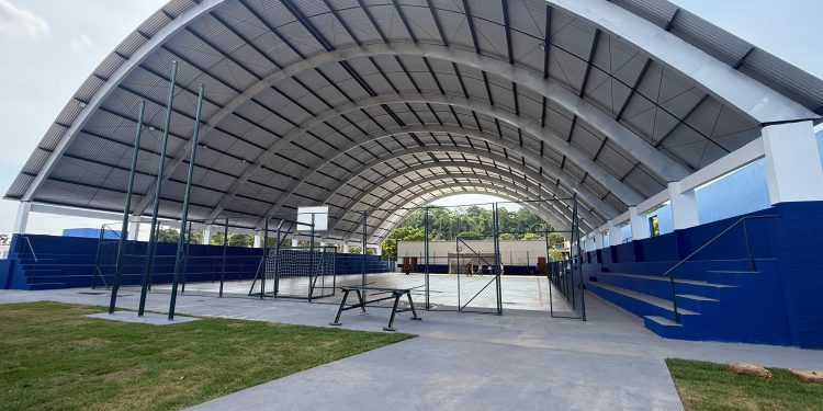 Prefeitura de Jaru inaugura Quadra Poliesportiva do Jardim dos Estados nesta sexta-feira 10, às 19h