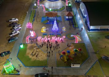 Tarilândia também é beneficiada com decoração natalina